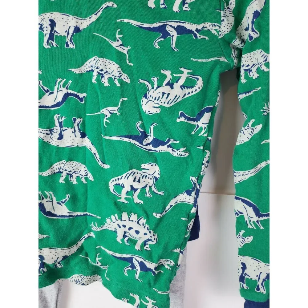 Carter's Boys Dinosaur Pajama Set 2‎ Shirts & 1 Pant Size 8 Long Sleeve